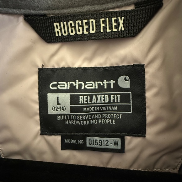 Carhartt Women's Rain Defender Insulated Jacket -Large- NWT - Picture 7 of 11